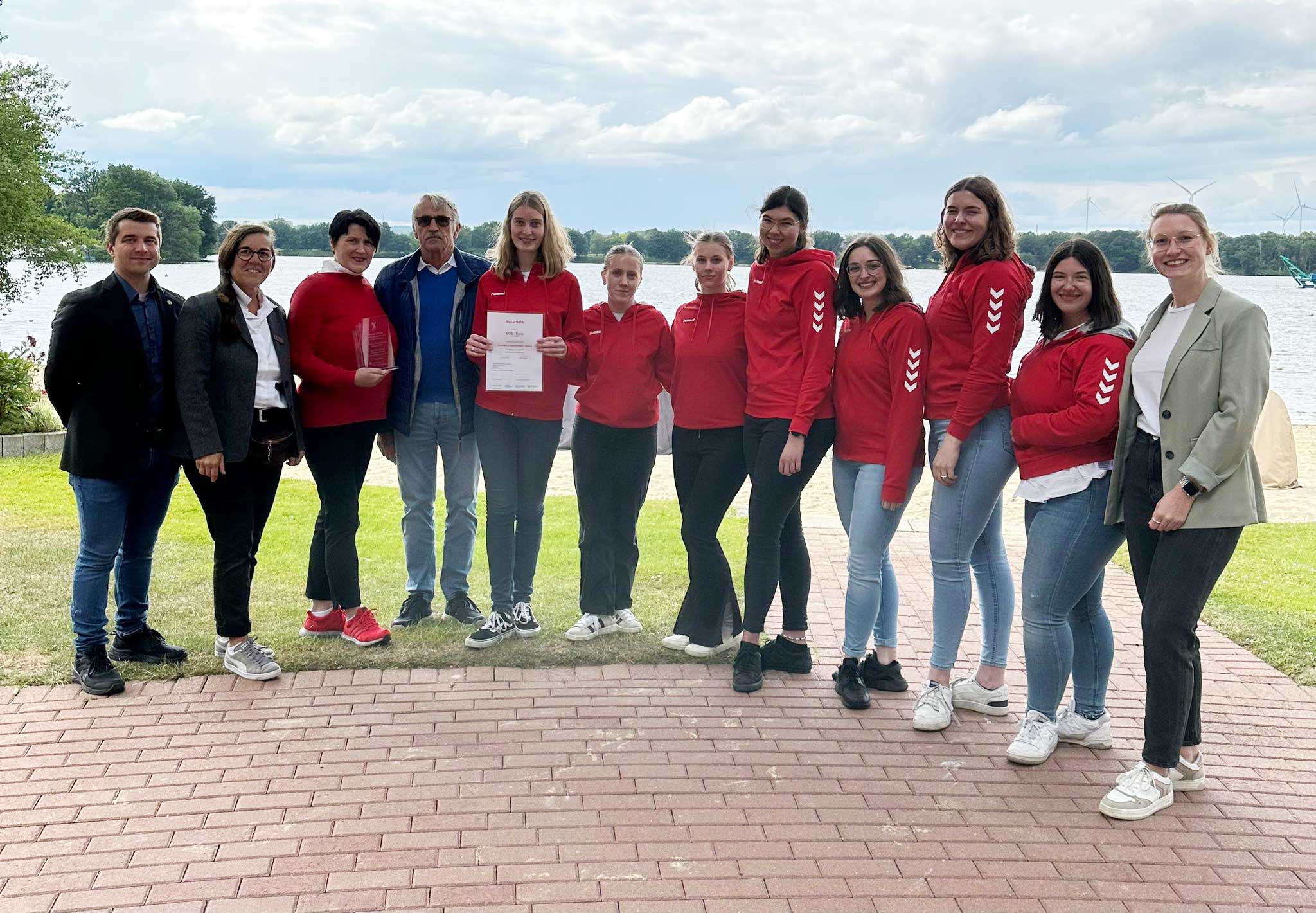 WDC Team des TSC Recklinghausen erhielt den NextGen Empowerment Award des Kreissportbundes Recklinghausen