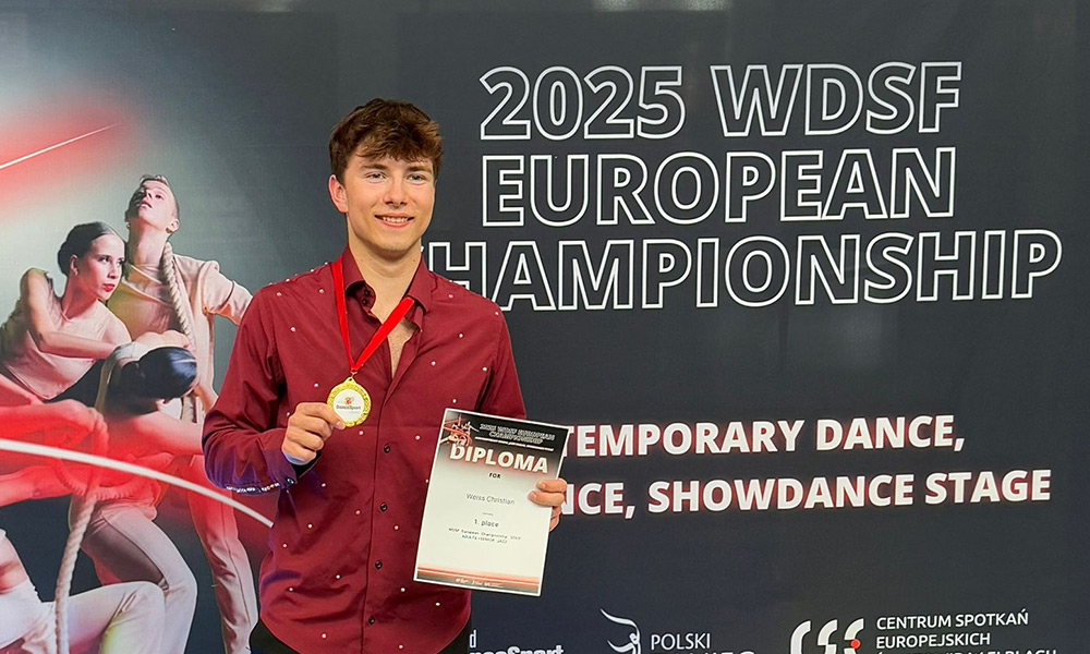 Christian Weiß auf der EM des WDSF 2025 - TSC Recklinghausen